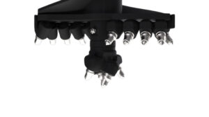 VRILLE PA AUGER TORQUE 800mm - HARD ROCK PLAT - Dents et Pilote ROCHE - 2m38