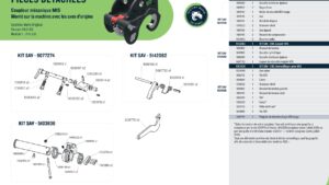 RESSORT DE TORSION GAUCHE - CAME M1S 46.5 X 4.5 ZI Pour Attache Rapide Morin Méc