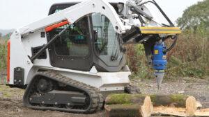 FENDEUSE DE BOIS 300mm AVEC FIXATION CARREE 75MM POUR TARIERE AUGER TORQUE