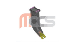 FLEXI SYSTEM GODET BANANE 150MM PELLE JUSQU'A 3,9T ATTACHE NEUSON HS 3