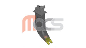 FLEXI SYSTEM GODET BANANE 150MM PELLE JUSQU'A 3,9T ATTACHE MORIN M1