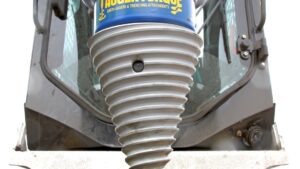 FENDEUSE DE BOIS 230mm AVEC FIXATION RONDE 65MM POUR TARIERE AUGER TORQUE