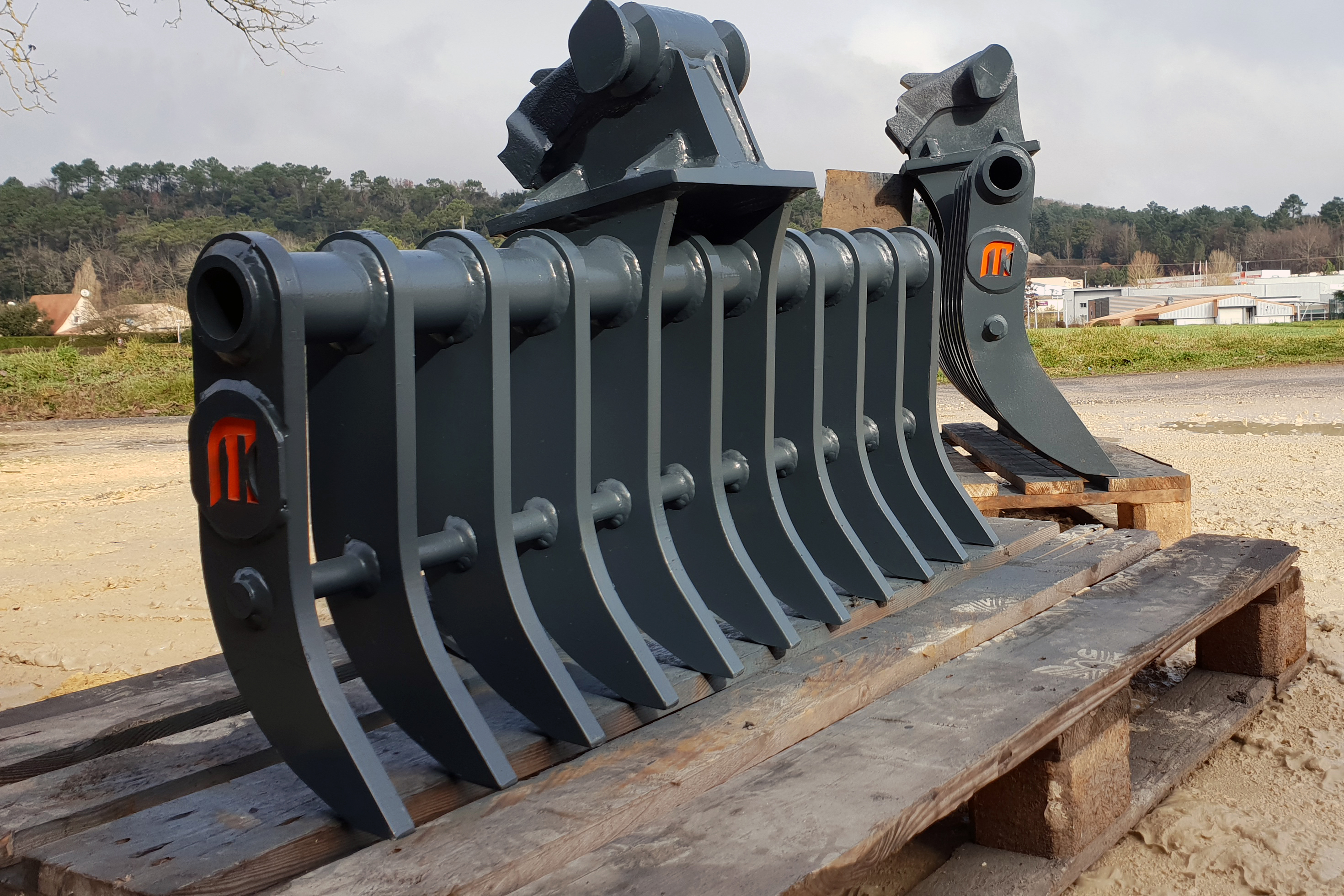 FLEXI SYSTEM RATEAU 2.5 - 3,9T 1200 AVEC ATTACHE MORIN ADAPTABLE M1 - Image 3